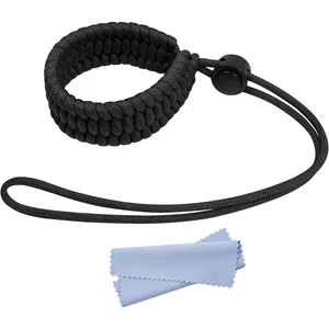 Wrist Lanyard - Paracord Adjustable Camera Hand Strap/Bracelet  for DSLR, Mirrorless Camera, Camcorder