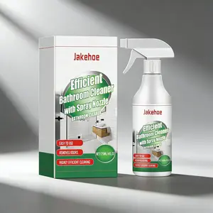 Jakehoe Efficient Bathroom Cleaner Spray for Toilet Walls & Tile Limescale Water Stain & Dirt Remover with Spray Nozzle 120ml