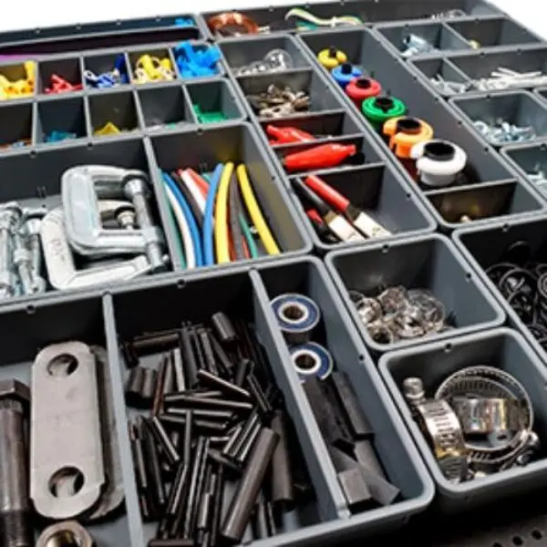 Toolgrid TLG-CONTBDL52 Tool Container Bundle for Organizing Hardware & Small Parts