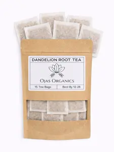 Organic Dandelion Root Tea Bags (Roasted)