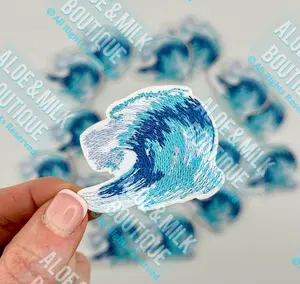 Ocean Waves Patch, waves patches, surf patch, summer patches, beach patches, summer vibes, vacation patches, beach love