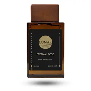 LunarCo Eternal Rose top notes Litchi, Rhubarb, Bergamot for Women Extrait de Parfum Spray, 1.8 Ounce