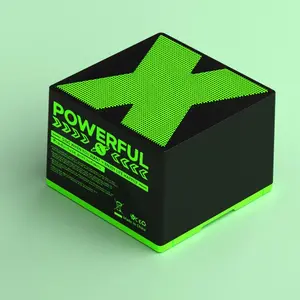 Mini Wireless Speaker, Rechargeable Bluetooth-compatible Speaker, Stereo Speaker, Portable Speaker for Home, Party, Outdoor, Beach, Audio