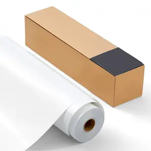 VEVOR Heat Transfer Vinyl HTV Iron on Vinyl 12 in x 50 ft Glossy White