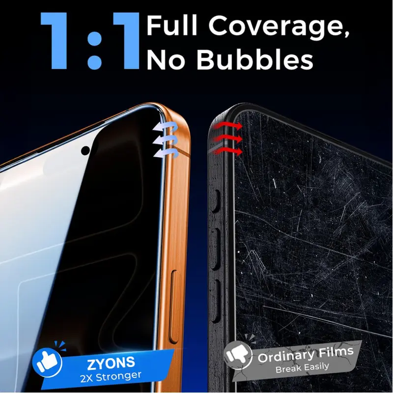 3-piece Dust-Free Privacy Set iPhone 17 Pro Max 6.9inch Protective Glass Screen Protector with Automatic Dust RemovalCompatible with iPhone 16 Pro Max, 16E, 15 Pro Max, and 14/13, includes installation tools. 3-piece Dust-Free Privacy Set iPhone 17 Pro Max 6.9inch Protective Glass Screen Protector with Automatic Dust RemovalCompatible with iPhone 16 Pro Max, 16E, 15 Pro Max, and 14/13, includes installation tools.