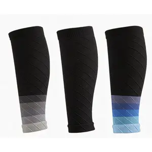 3-Pair Calf Compression Sleeves 20-25mmHg for Men & Women – Footless Compression Socks for Shin Splints & Leg Pain Relief, Leg Support for Running, Fitness & Recovery