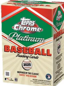 Break #066 on June 14th @ 9:00 PM EST: Pick Your Team (PYT) 4 x 2025 Topps Chrome Platinum Value (Blaster) Boxes, Officially Licensed MLB Trading Cards