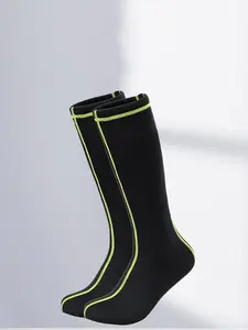 Women's Long Tube Dive Socks, Quick-Dry Sporty Swim Socks, Adult Beach Socks for Swimming and Free Diving, Various Water Activities