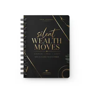 Silent Wealth Moves Spiral Journal, Goals, Finance & Growth