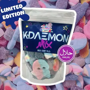 Halal Kpop Demon Hunters Inspired | LIMITED EDITION Sweet n Sour Gummy Candy  | Gummies in a Variety of Flavors