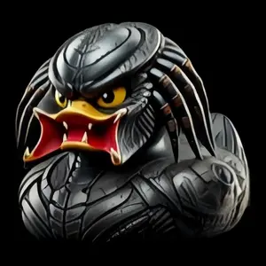 Unique Resin Duck Figurine Statue, Resin Animal Sculptures, Decorative Craft Ornament for Home Office Desk Decoration, Perfect Gift Idea for Animal Lovers