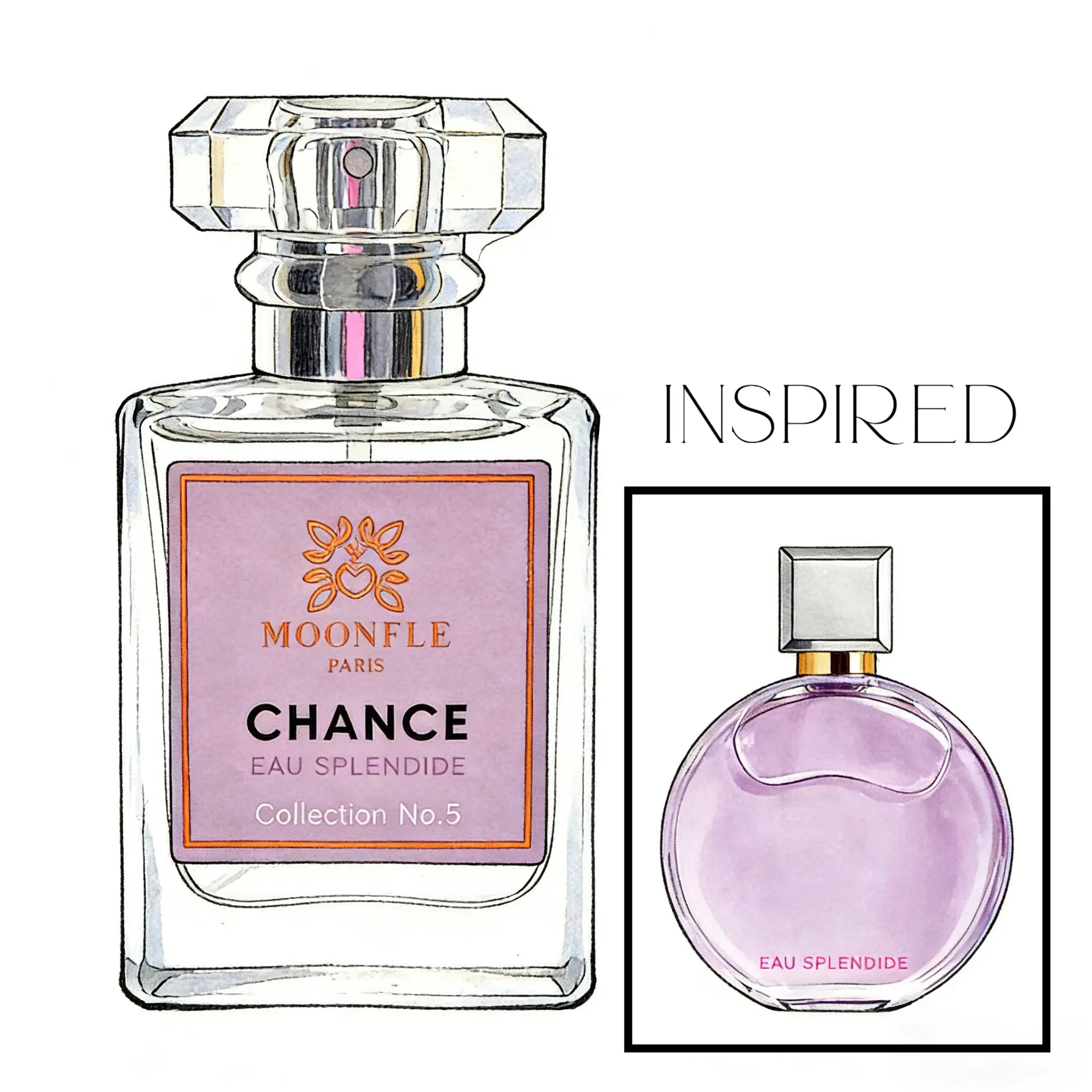 50 Scent Options, Self-Pick Bottle Women's Long Lasting Oil Base Fragrance Parfume - 30ml, L'Aura Précieuse Luxurious & Consistent Scent Experience