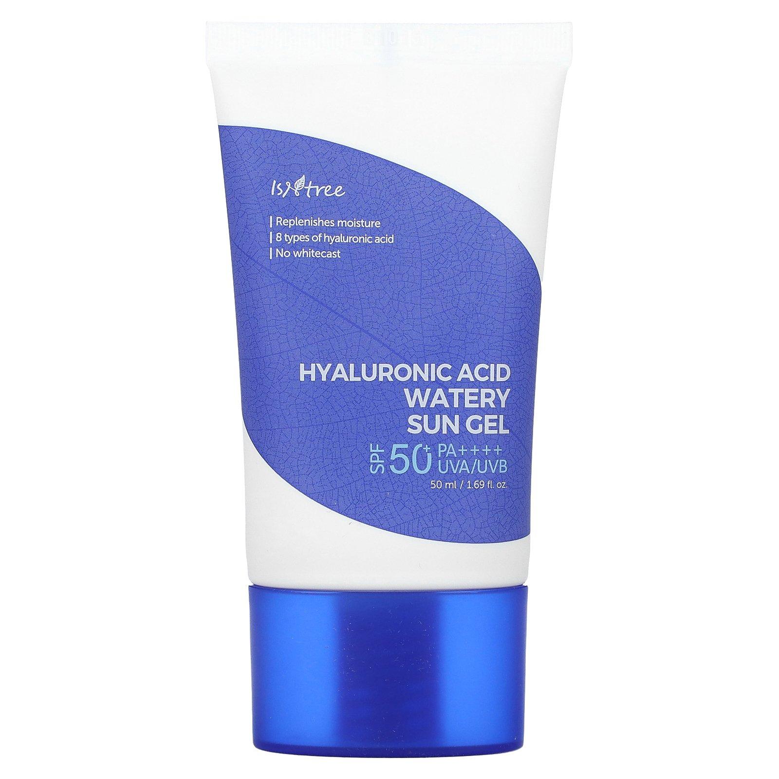 ISNtree Hyaluronic Acid Watery Sun Gel, SPF 50+ PA++++, 1.69 fl oz (50 ml)