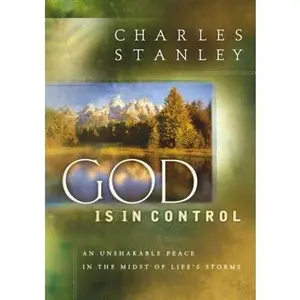 USED Book - God Is in Control: An Unshakable Peace in the Midst of Life's Storms by Stanley, Charles F. (Hardcover) - english