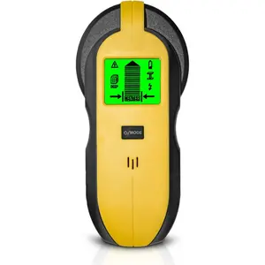 .com : 5-in-1 Stud Wall Scanner – Detects Wood, & AC Wires with HD LCD Display & Audio Alarm : & Home Improvement