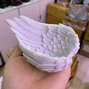Feather jewelry tray, resin handicrafts, jewelry tray handicrafts, home ornaments, Jewelry Storage Box