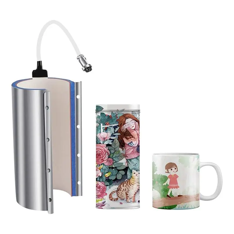 30Oz 110V,Glass Mug Sublimation Heating Transfer Machine for K-Type Thermocouple, for 11Oz 15Oz 20Oz 30Oz ,Female Plug