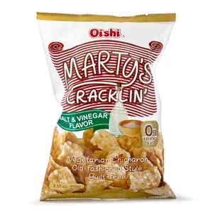 Oishi Marty's Crackin' Salt and Vinegar Flavor 90 g Oishi Marty's Crackin' Salt and Vinegar Flavor 90 g