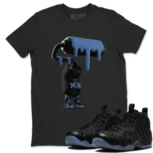 Air Foamposite One Carbon Fiber Shirt, Foamposite One Carbon Fiber Graphic T-Shirt, 3D Paint Roller Tee Match Sneaker, Go-To