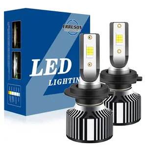 2pcs H7 H4 H11 LED Auto Lamps, H1 H8 H9 9005 Hb3 9006 Hb4 Bulbs, Canbus LED Car Lights, 28w Mini Size, Super Bright Csp Chips