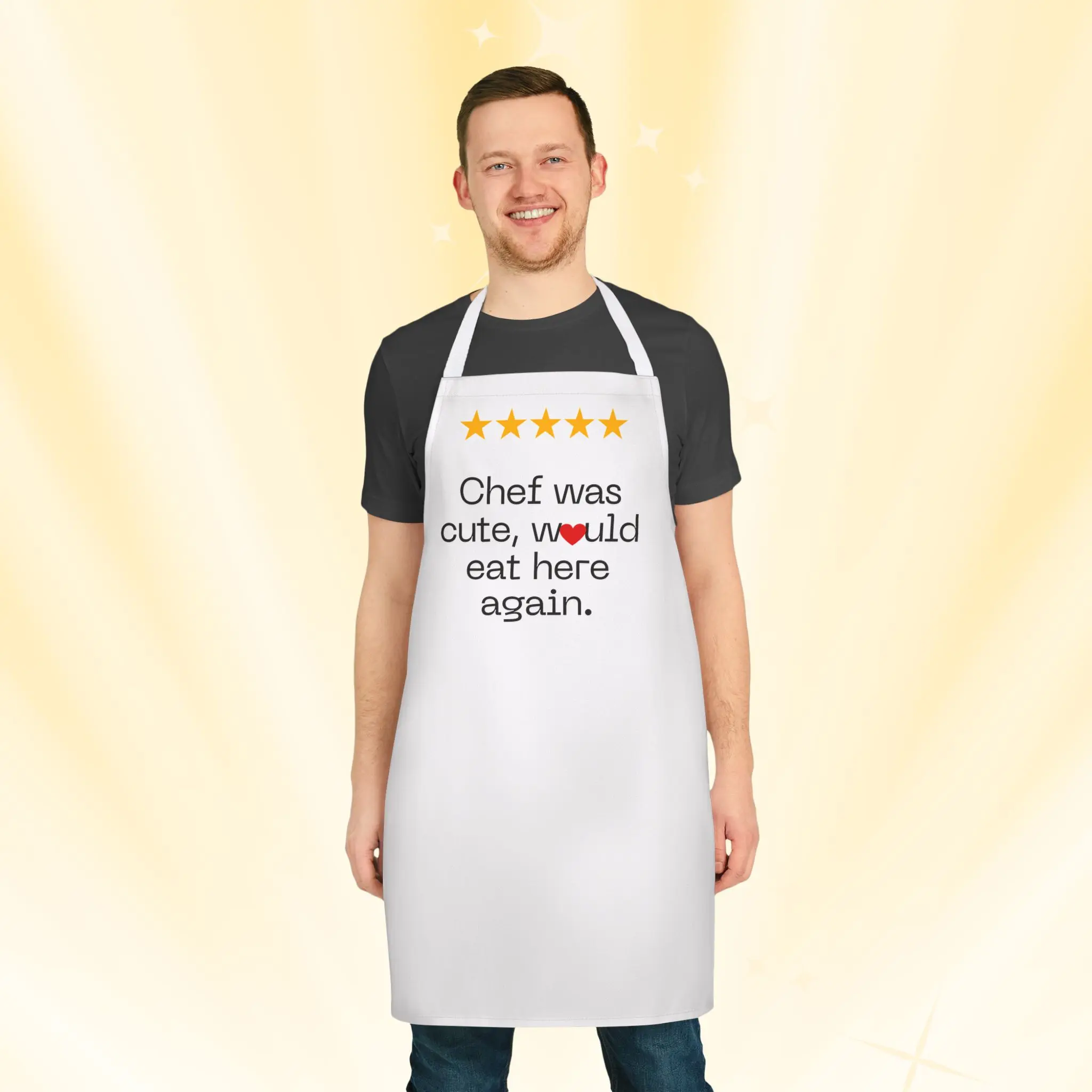 Five Star Chef Was Cute Would Eat Here Again Apron