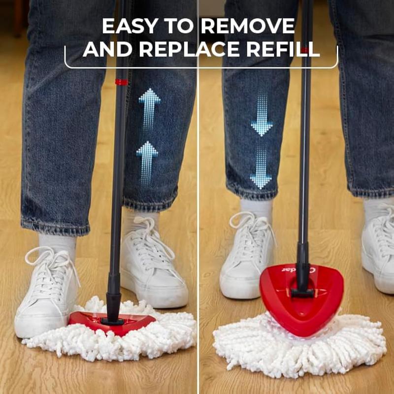 EasyWring Spin Mop System - Make Cleaning Weirdly Satisfying with Easy-to-Use Design and Convenient Spin Feature
