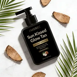 Self-Tanning Body Lotion – Self Tanner Lotion Achieves an even, radiant glow in one smooth application. Clean ingredients, lightweight and non-sticky. A natural-looking bronze without sun exposure. Suitable for all skin types.