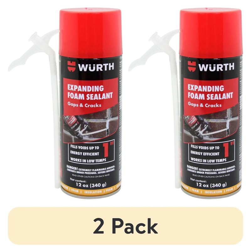 Würth Expanding Foam Sealant - Gaps & Cracks 1" Spray Wurth