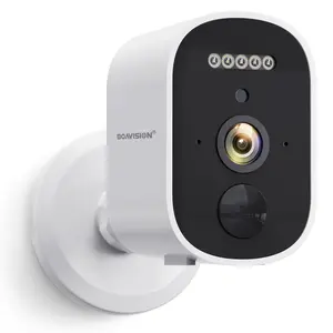 BOAVISION 2K Wireless Security Camera for Outdoor Home Security, AI Motion Detection, Color Night Vision, Spotlight, Waterproof, Battery Powered, Magnetic Mount, Cloud & SD Storage
