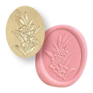 Painted Grass Wax Seal Stamp