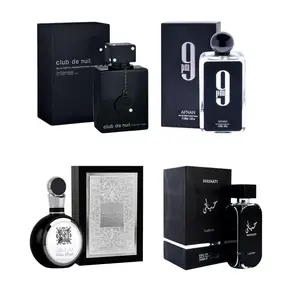 (4pc Bundle Pack) Club De Nuit Intense Man EDT, 9PM, Hayaati, + Fakhar Men EDP Spray, 3.4oz
