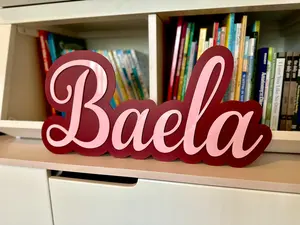 Custom Acrylic Name Sign | Nursery Sign | Kids Room Decor