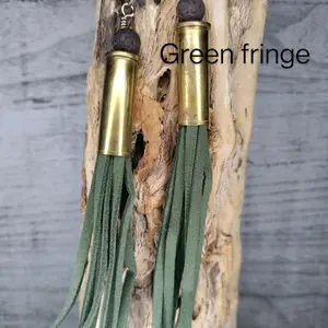 Bullet shell earrings