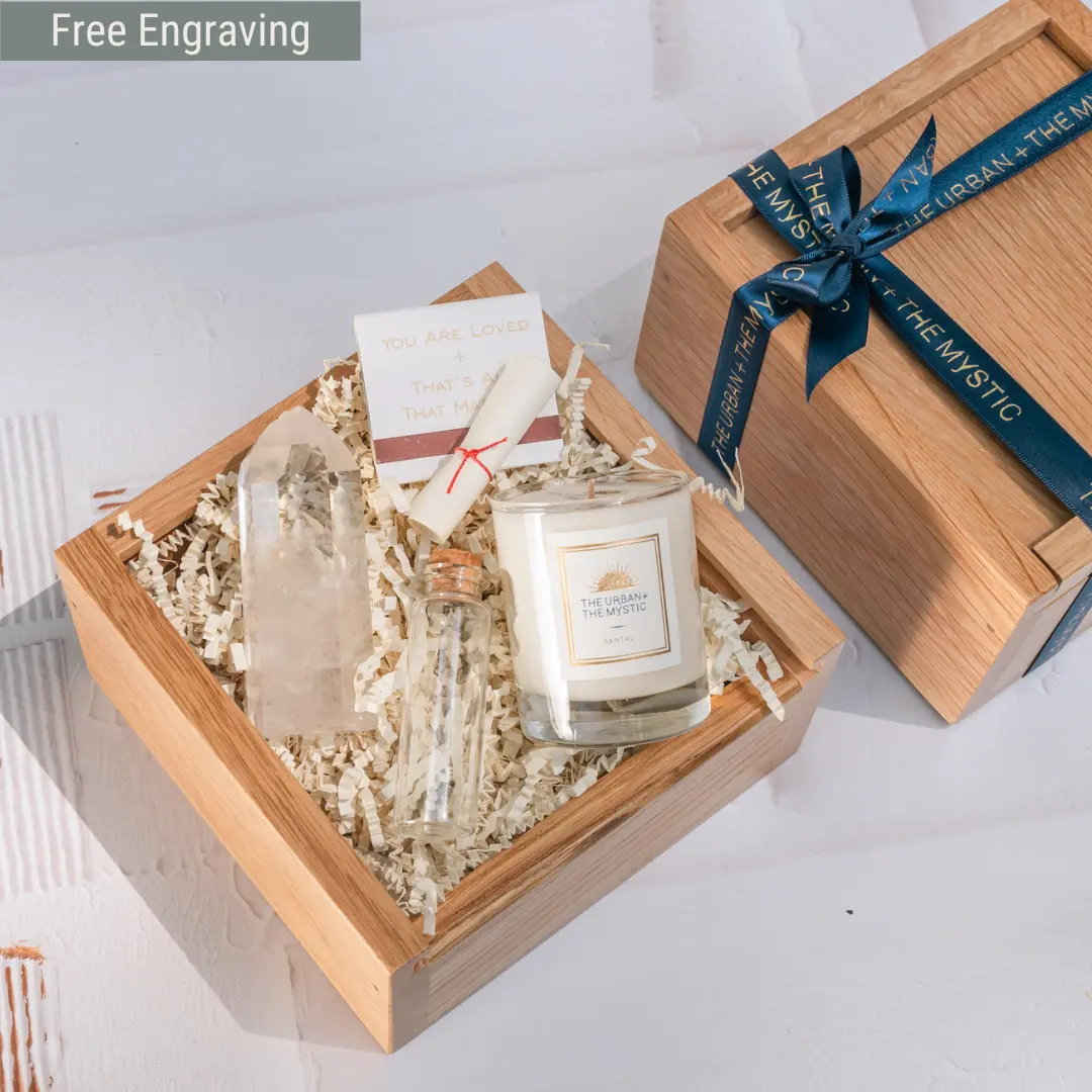 Birthday Box - Personalized Oak Gift Box