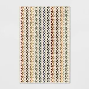 2'5"x3'8" Striped Rug - Threshold 2'5"x3'8" Striped Rug - Threshold