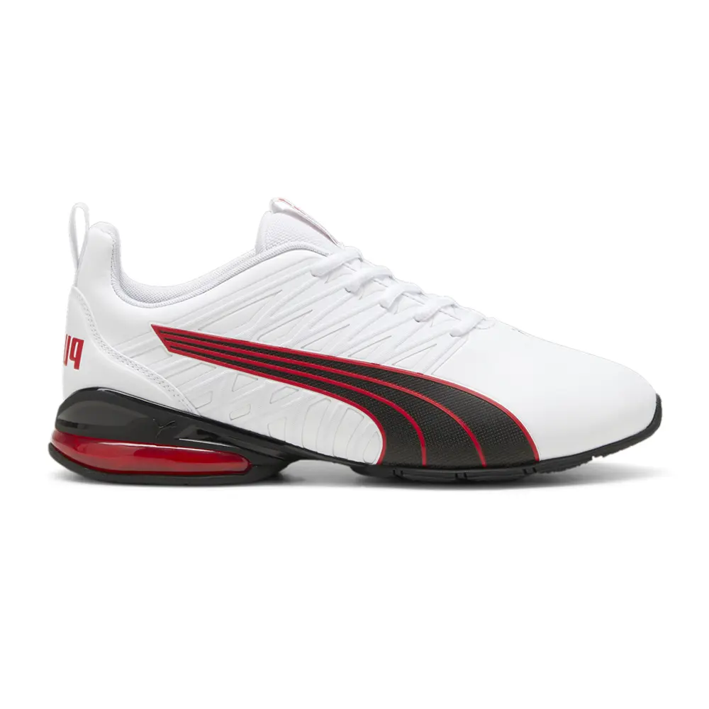PUMA Mens Voltaic Evo Fast Running Sneakers Shoes - White