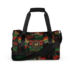 Crowned Legacy "Juneteenth 2026 Limited Edition" All-Over-Print Gym Bag
