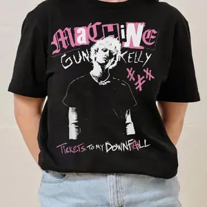 [SALE UP TO 50%] Machine Gun Kelly T-shirt, Tickets To My Downfall Album Inspired Look, MGK Rock Rap Music Merch, Fan Apparel Style, Vintage Graphic, Unisex Oversized Casual Gift
