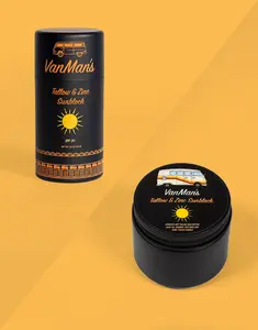 VanMan’s SPF 20 Natural Tallow & Zinc Sunscreen - Non-Nano Minerals - Water Resistant - With Shea & Olive Oil - 2.5 oz