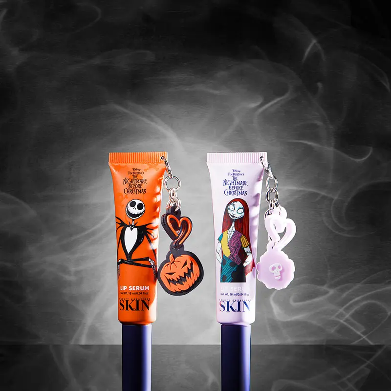Beauty Creations Disney Tim Burton's The Nightmare Before Christmas Lip Treatment - Watermelon & Berry Scented Hydrating Formula with Avocado Oil & Vitamin E