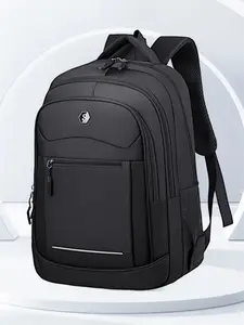 Business Commute Backpack Large Capacity Laptop Bag Waterproof Computer Bag Wear-Resistant Durable Student School Bag Multi-Pocket Business Bag Laptop Travel Bag Breathable Shoulder Straps