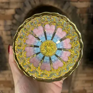 Golden Hundred Blessings Glow-in-the-Dark Tea Cup Unique Golden Design High-Quality Materials Perfect for Tea Lovers & Gift Lovers