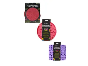 Slow Feeder - Lick Pad Combo