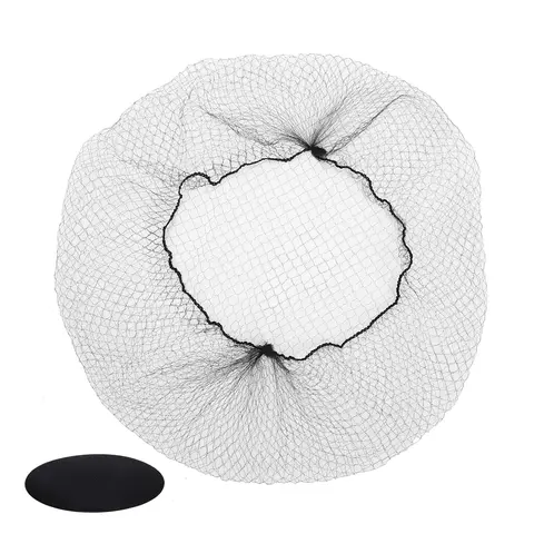 Black Hair Net Nylon Wig Cap Elasticity Invisible Elastic Breathable Hair Mesh Net for Women and Wig