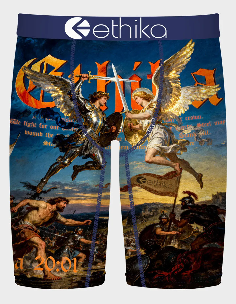 ETHIKA Book Of Ethika Staple Mens Boxer Briefs