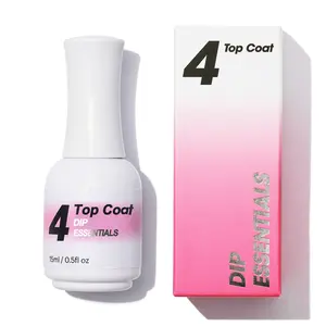 NAGAIA Premuim Nail Dipping System, Dip Essential Liquid, Top Coat, Home & Salon Nails Dipping Manicure, Air Dry Dip Powder System, Salon Acrylic Nails Alternative, Fast Dry, No UV Lamp