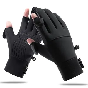 Winter Cycling for Men and Women, Thermal Insulated Windproof Touchscreen Gloves, Cold Weather Biking Ski Motorcycle Gloves for Riding, Skiing, Outdoor Sports.