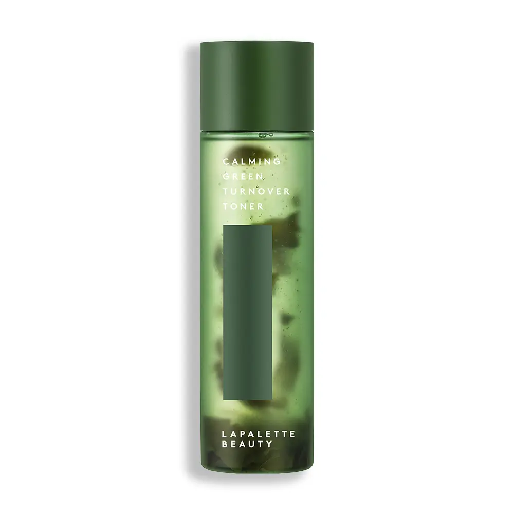 LAPALETTE BEAUTY Calming Green Turnover Toner 200ml [Green Tea+AHA+BHA+PHA for Daily Usage]