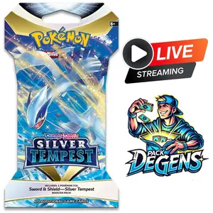 Silver Tempest Sleeved Booster Pack