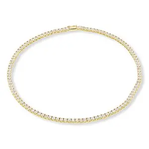 Radiance by Absolute™ 18" 4mm Round Magnetic Tennis Necklace